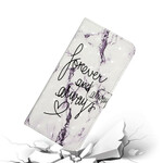 Cover Samsung Galaxy S21 FE Marbre Forever & Always