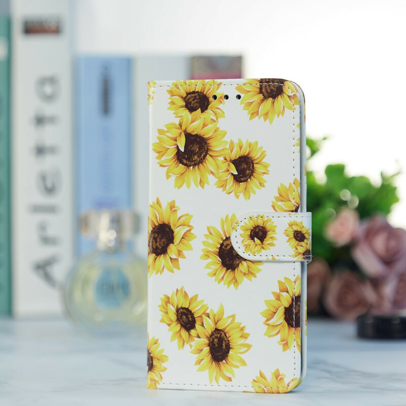 Samsung Galaxy S21 FE Sunflower Case