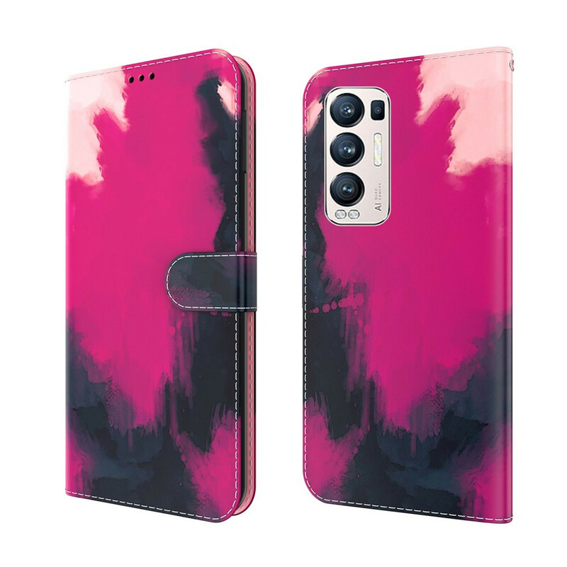 Cover Oppo Find X3 Neo Abstraction Coloré