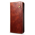 Flip Cover Samsung Galaxy S21 FE Simili Cuir Ciré