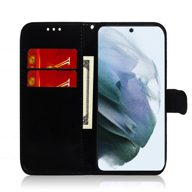 Case Samsung Galaxy S21 FE Leatherette Cover Mirror