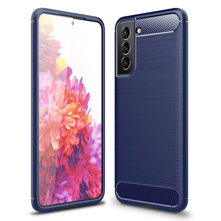 Samsung Galaxy S21 FE Brushed Carbon Fiber Case