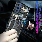 Case Samsung Galaxy S21 FE Camouflage Support Amovible