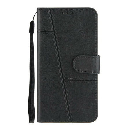 Case Samsung Galaxy A02s Leather Effect Geo Strap