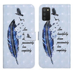 Cover Samsung Galaxy A02s Plume Before You Fly
