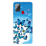 Case Samsung Galaxy A21s Butterflies
