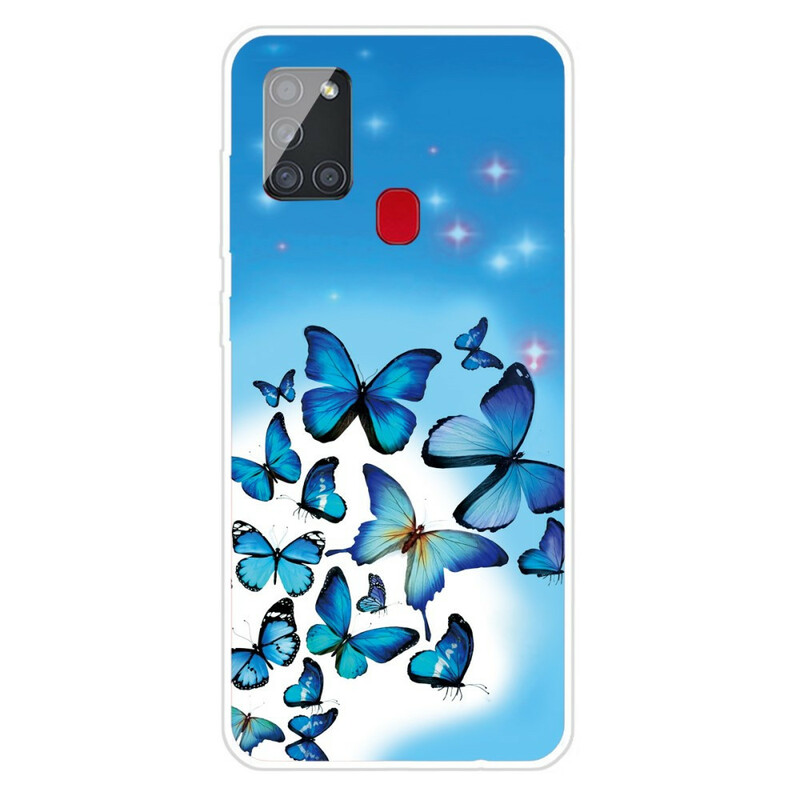 Case Samsung Galaxy A21s Butterflies