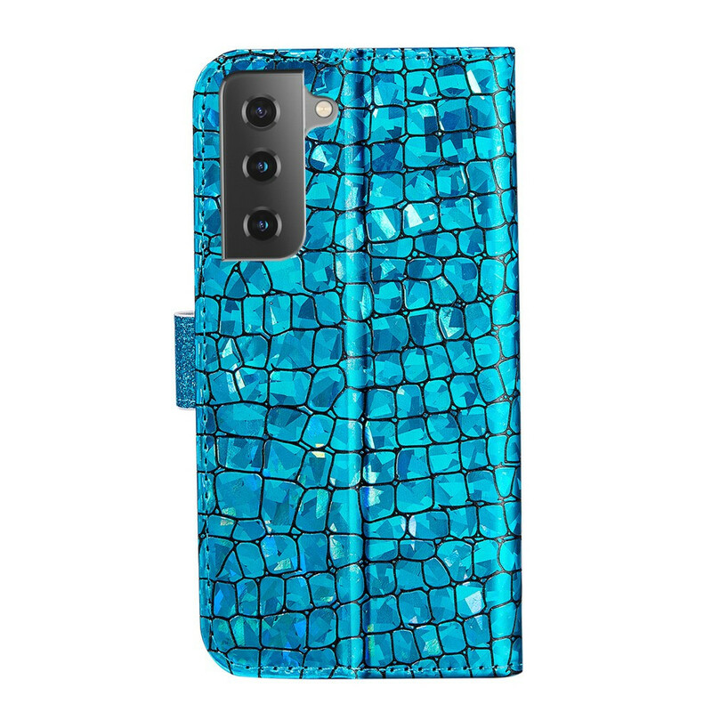 Housings Samsung Galaxy S21 FE Croco Diamants