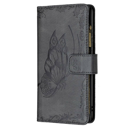 Case Samsung Galaxy S21 FE Baroque Butterfly Zipped Pocket