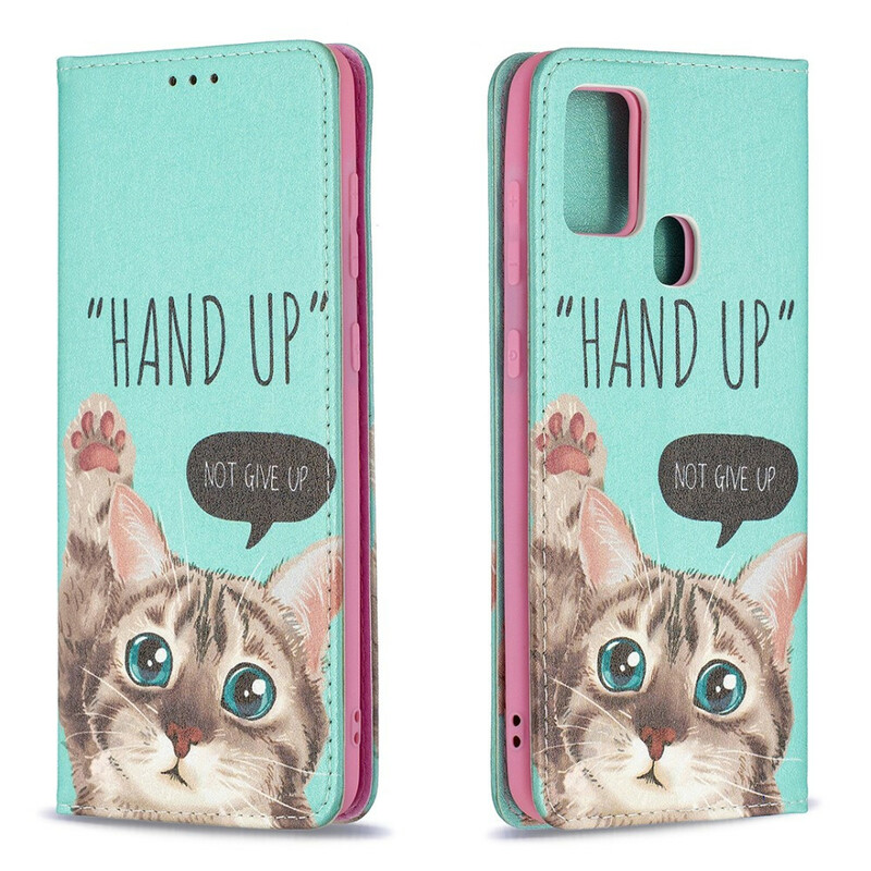 Flip Cover Samsung Galaxy A21s Hand Up