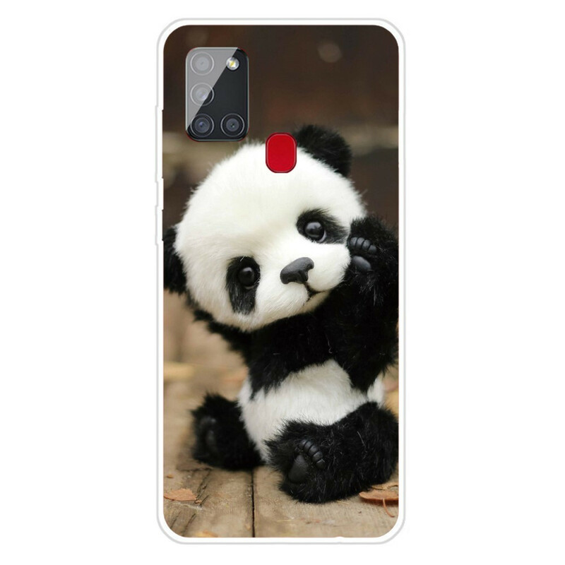 Case Samsung Galaxy A21s Flexible Panda