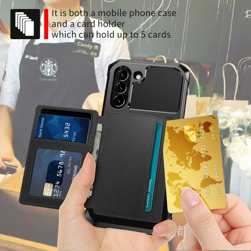 Case Samsung Galaxy S21 FE Porte Carte Design