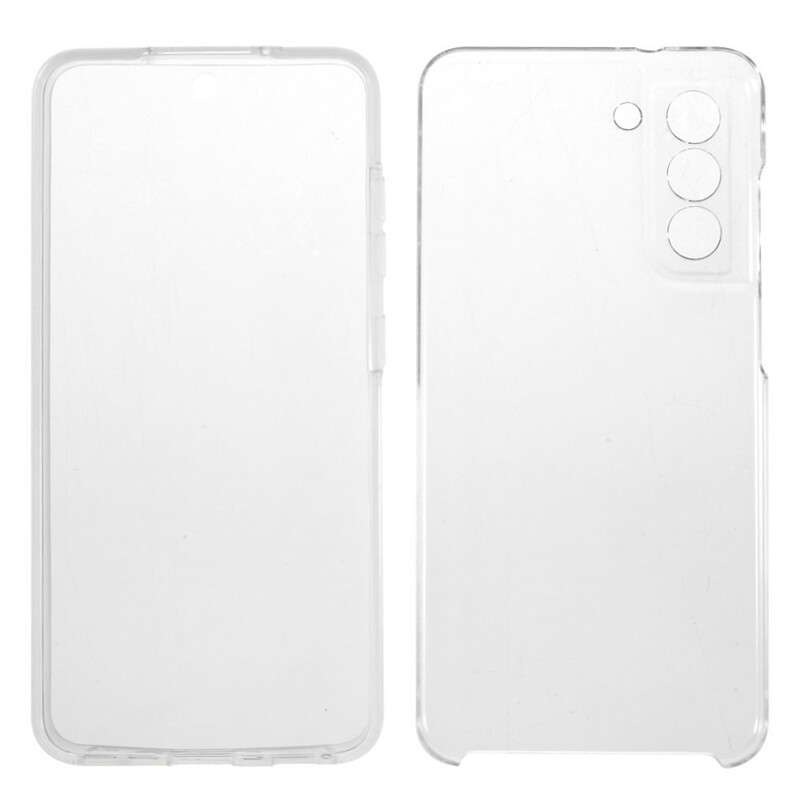 Samsung Galaxy S21 FE Transparent Case Front Back