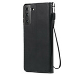 Samsung Galaxy S21 FE Leather Effect Case with Strap