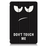 Smart Case Samsung Galaxy Tab S7 FE Reinforced Don't Touch Me