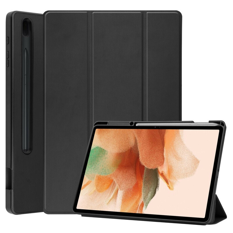 Smart Case Samsung Galaxy Tab S7 FE Tri Fold Porte-Stylet