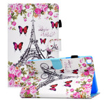 Cover Samsung Galaxy Tab A7 Lite Tour Eiffel Vélo