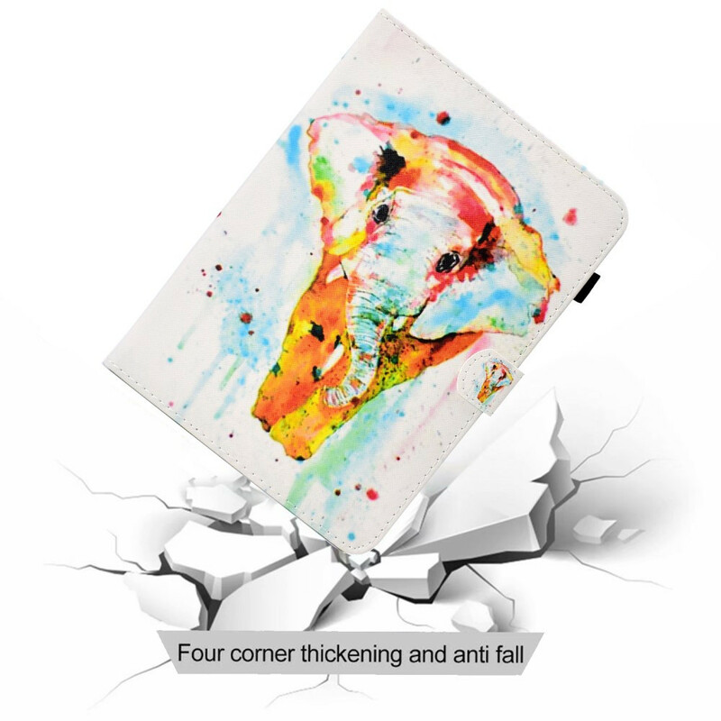 Samsung Galaxy Tab A7 Lite Watercolor Elephant Case Samsung Galaxy Tab A7 Lite Watercolor Elephant Case