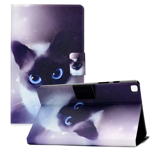 Case Samsung Galaxy Tab A7 Lite Cat Blue Eyes