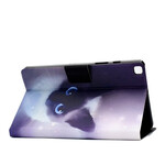 Case Samsung Galaxy Tab A7 Lite Cat Blue Eyes