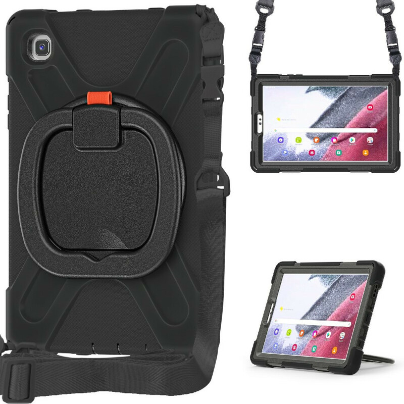 Samsung Galaxy Tab A7 Lite Multi-Functional Case with Shoulder Strap
