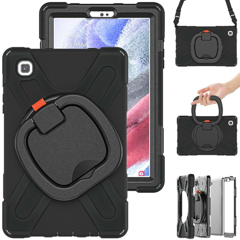 Samsung Galaxy Tab A7 Lite Multi-Functional Case with Shoulder Strap
