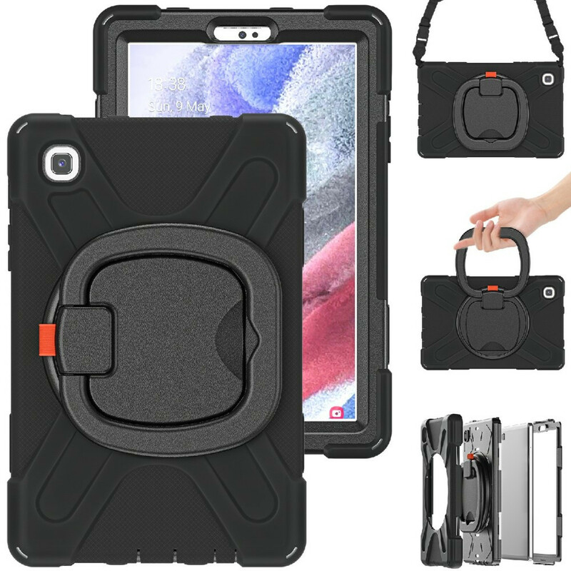 Samsung Galaxy Tab A7 Lite Multi-Functional Case with Shoulder Strap