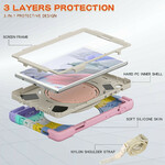 Case Samsung Galaxy Tab A7 Lite Multi-Functional Shoulder Strap Color