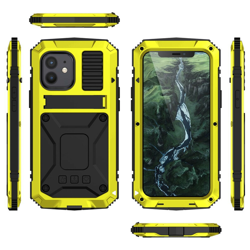 Case iPhone 12 Mini Waterproof avec Support R-JUST