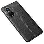 Honor 50 Leather Effect Case Lychee Double Line