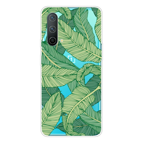 OnePlus Nord CE 5G Transparent Case Graphic Leaves
