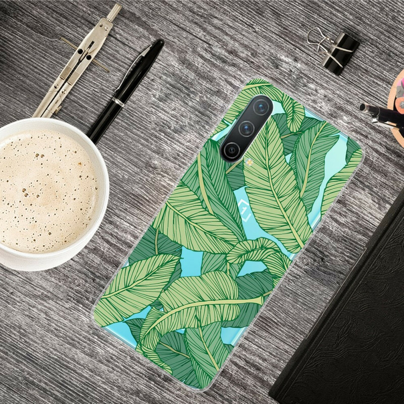 OnePlus Nord CE 5G Transparent Case Graphic Leaves