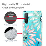 OnePlus Nord CE 5G Transparent Flower Case