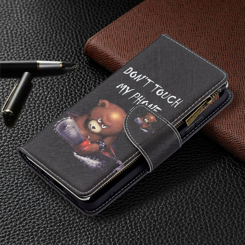 Xiaomi Redmi Note 10 / Note 10s Zipped Pocket Bear Case