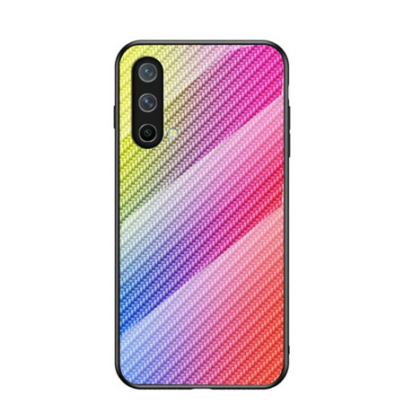 OnePlus Nord CE 5G Carbon Fiber Tempered Glass Case