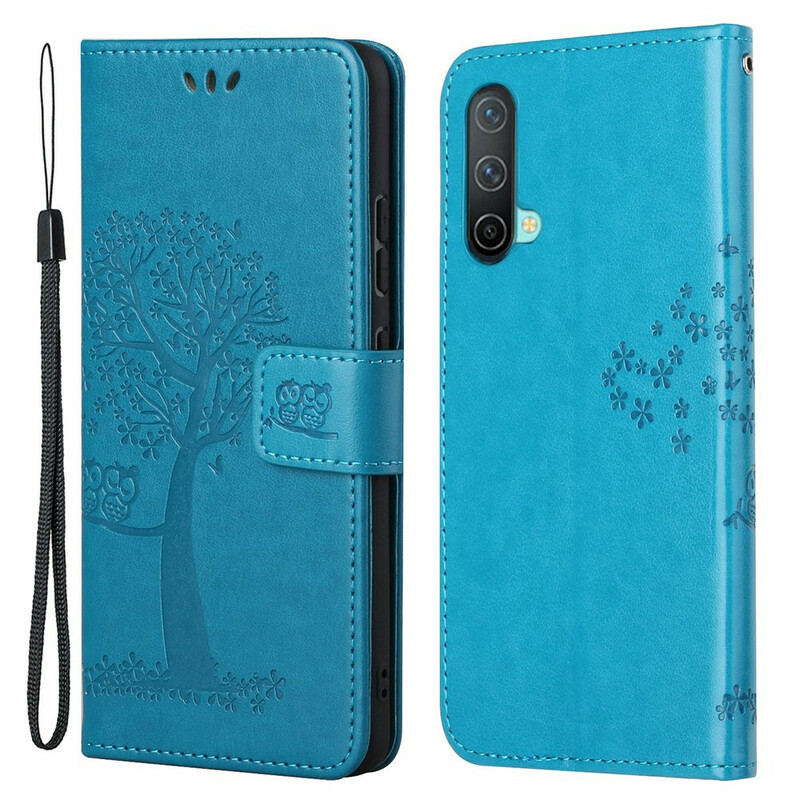 OnePlus Nord CE 5G Tree and Owl Strap Case