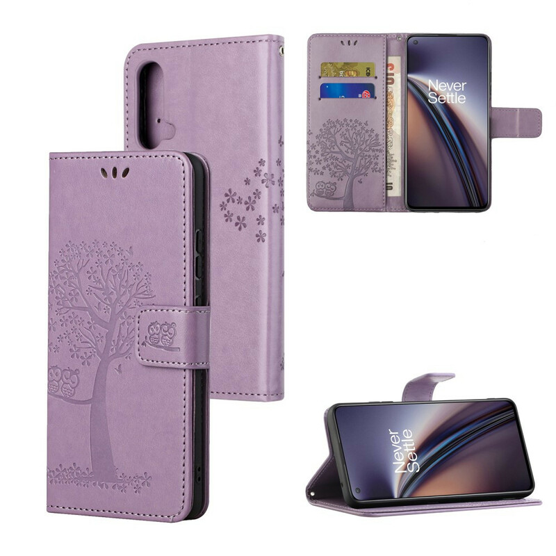 OnePlus Nord CE 5G Tree and Owl Strap Case