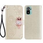 Xiaomi Redmi Note 10 / Note 10s Case Mandala Owl and Charm