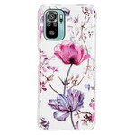 Xiaomi Redmi Note 10 / Note 10s Marbled Flowers Case