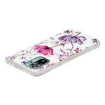 Xiaomi Redmi Note 10 / Note 10s Marbled Flowers Case