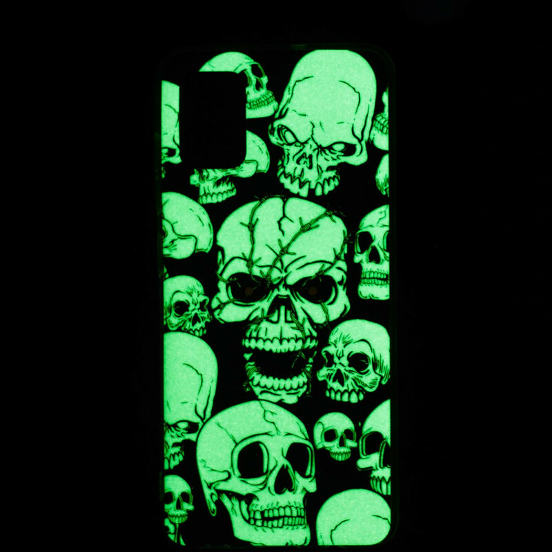 Xiaomi Redmi Note 10 / Note 10s Fluorescent Skull Case