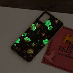 Xiaomi Redmi Note 10 / Note 10s Case Liberty Flowers Fluorescent