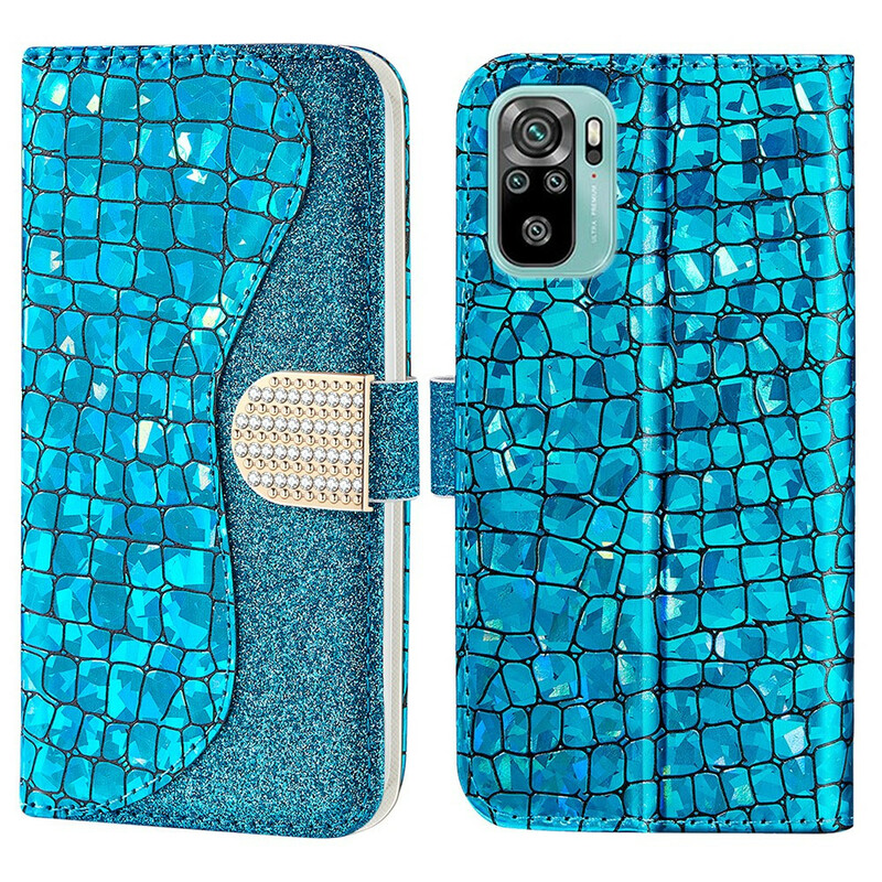 Cover Xiaomi Redmi Note 10 / Note 10s Croco Diamants