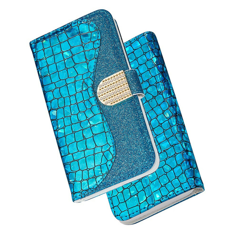 Cover Xiaomi Redmi Note 10 / Note 10s Croco Diamants