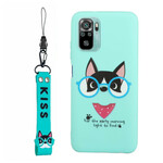 Xiaomi Redmi Note 10 / Note 10s Dog Case with Kiss Strap