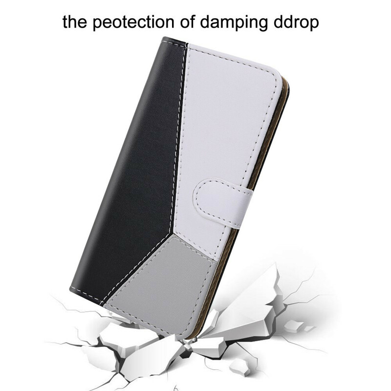Cover Xiaomi Redmi Note 10 / Note 10s Effet Cuir Tricolore Cover Xiaomi Redmi Note 10 / Note 10s Effet Cuir Tricolore