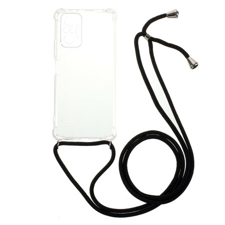 Xiaomi Redmi Note 10 / Note 10s Transparent Case with Cord