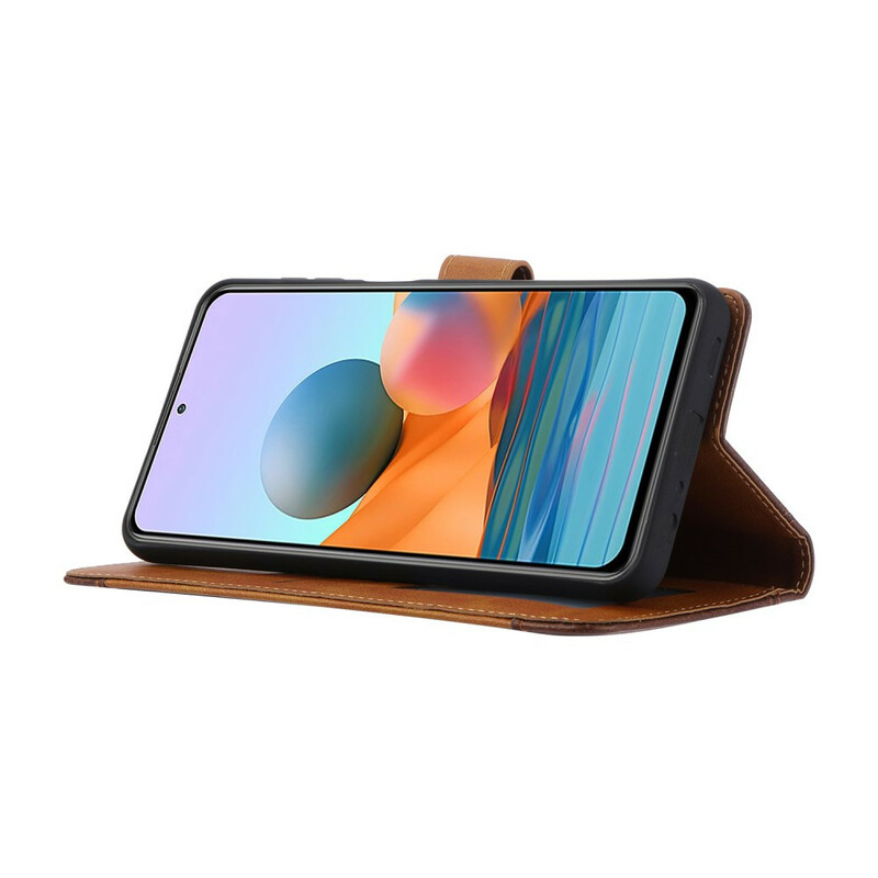 Xiaomi Redmi Note 10 / Note 10s Front Card Case and Strap