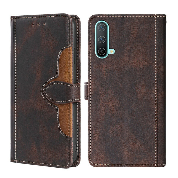 Cover OnePlus Nord CE 5G 5G Simili Cuir Bicolore Stylish