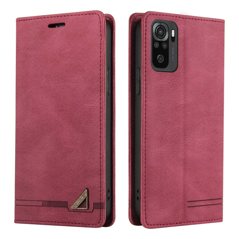 Flip Cover Xiaomi Redmi Note 10 / Note 10s Simili Cuir GQ.UTROBE